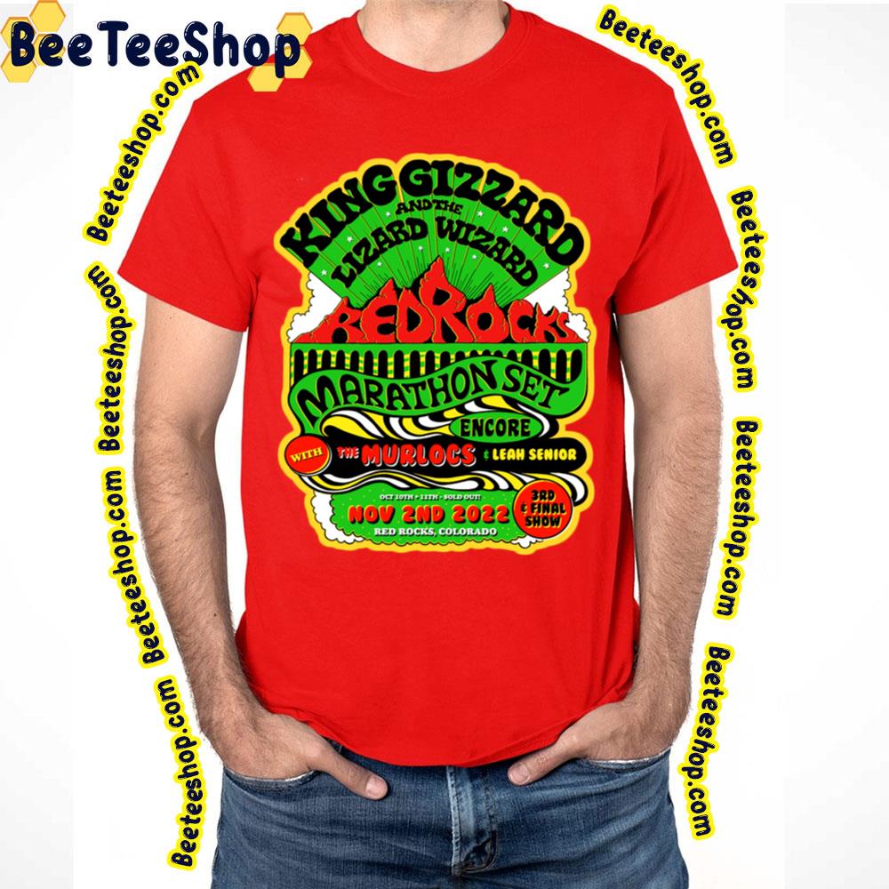 Marathon Set 2022 King Gizzard And The Lizard Wizard Trending Unisex T-Shirt Marathon Set 2022 King Gizzard And The Lizard Wizard Trending Unisex T-Shirt