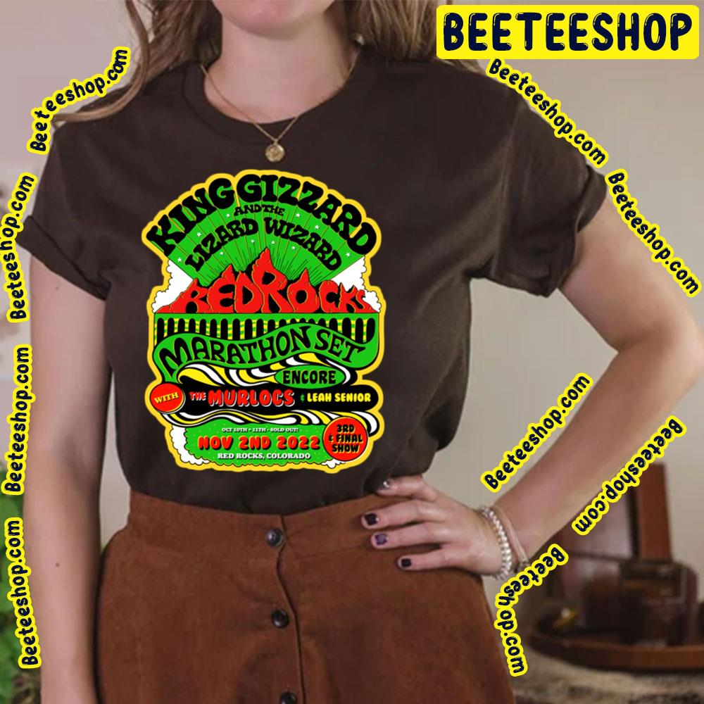 Marathon Set 2022 King Gizzard And The Lizard Wizard Trending Unisex T-Shirt Marathon Set 2022 King Gizzard And The Lizard Wizard Trending Unisex T-Shirt