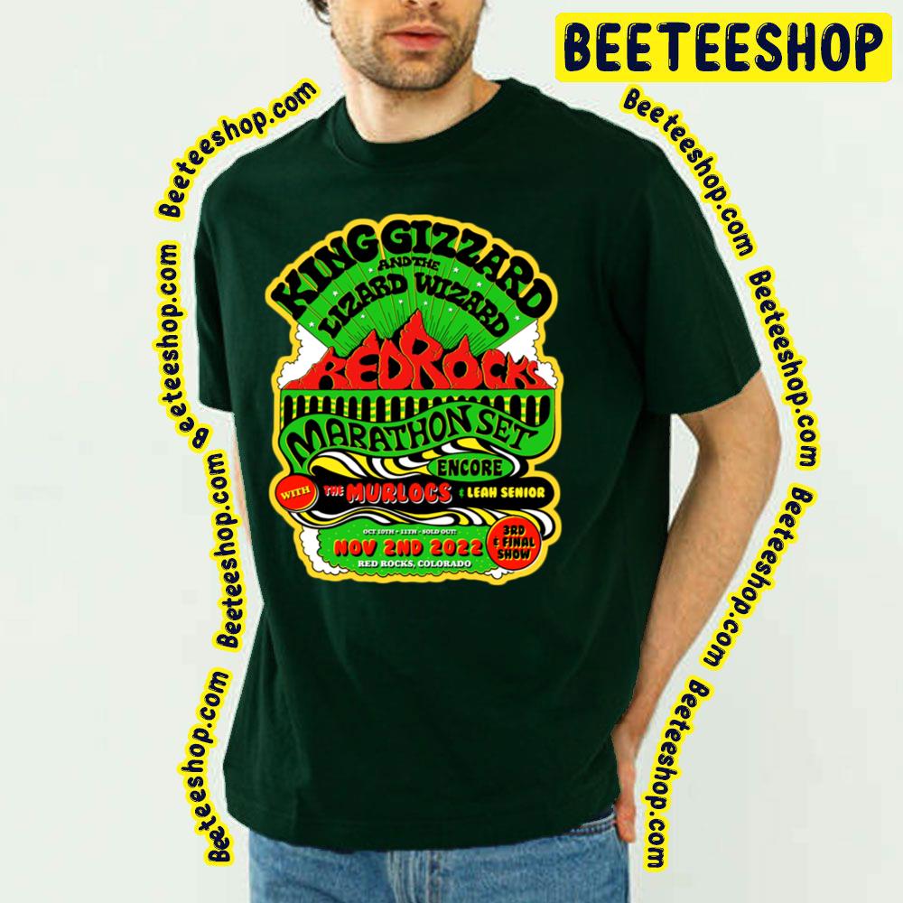 Marathon Set 2022 King Gizzard And The Lizard Wizard Trending Unisex T-Shirt Marathon Set 2022 King Gizzard And The Lizard Wizard Trending Unisex T-Shirt