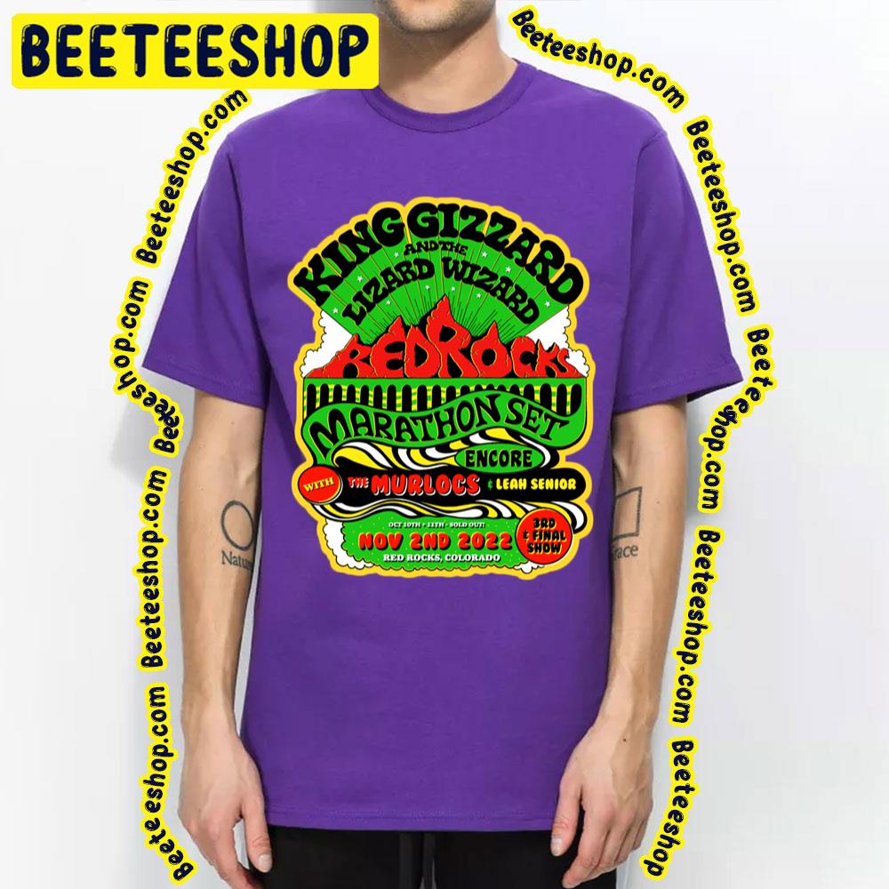 Marathon Set 2022 King Gizzard And The Lizard Wizard Trending Unisex T-Shirt Marathon Set 2022 King Gizzard And The Lizard Wizard Trending Unisex T-Shirt