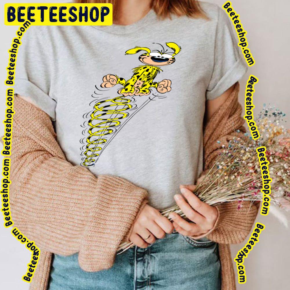 Marsupilami Huba Jumping Trending Unisex T-Shirt Marsupilami Huba Jumping Trending Unisex T-Shirt