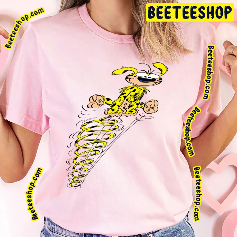 Marsupilami Huba Jumping Trending Unisex T-Shirt Marsupilami Huba Jumping Trending Unisex T-Shirt