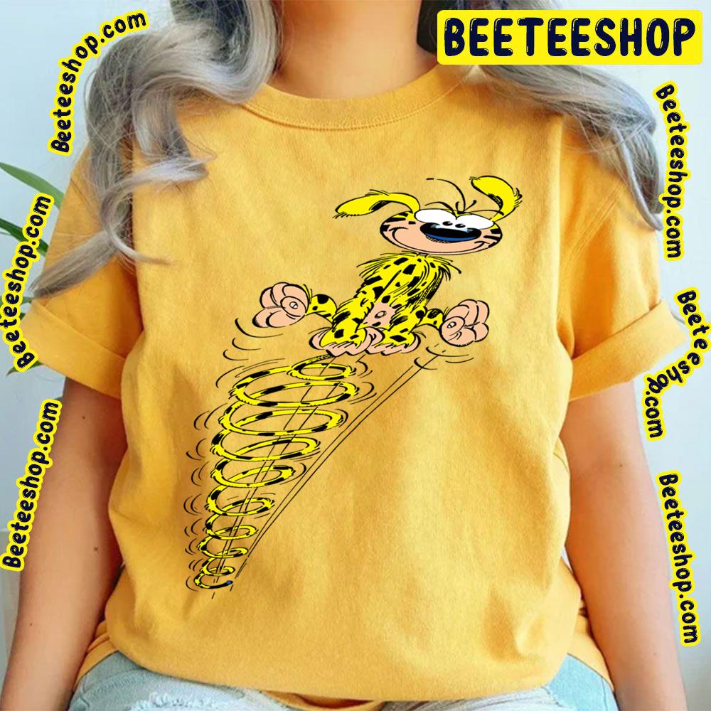 Marsupilami Huba Jumping Trending Unisex T-Shirt Marsupilami Huba Jumping Trending Unisex T-Shirt