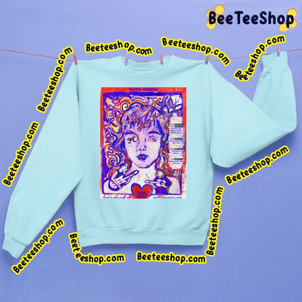 Maya Hawke Usa 2023 Trending Unisex Sweatshirt Maya Hawke Usa 2023 Trending Unisex Sweatshirt