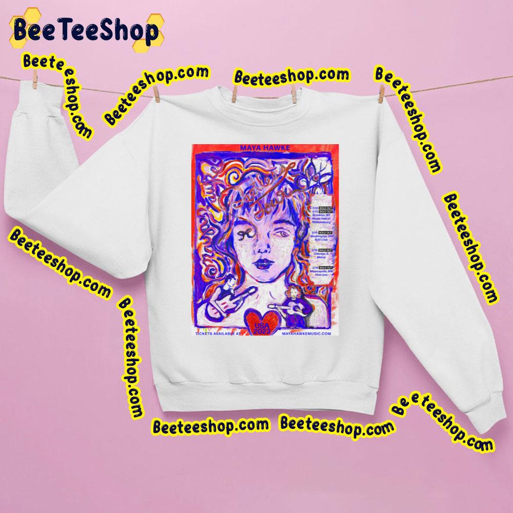 Maya Hawke Usa 2023 Trending Unisex Sweatshirt Maya Hawke Usa 2023 Trending Unisex Sweatshirt