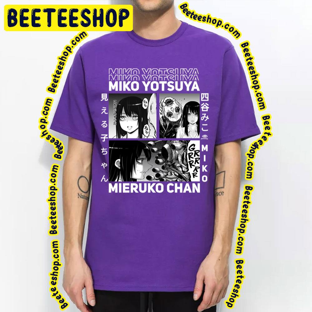 Mieruko Chanmiko Yotsuya Trending Unisex T-Shirt Mieruko Chanmiko Yotsuya Trending Unisex T-Shirt