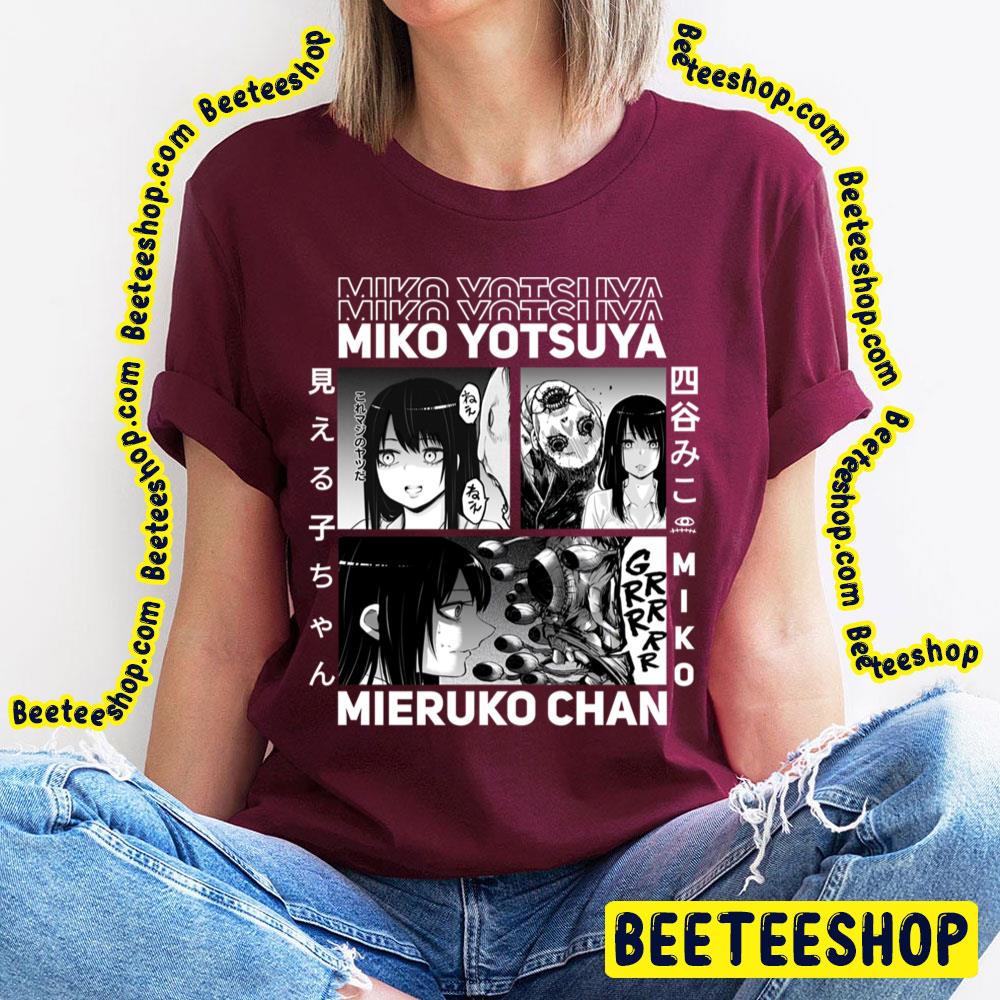 Mieruko Chanmiko Yotsuya Trending Unisex T-Shirt Mieruko Chanmiko Yotsuya Trending Unisex T-Shirt