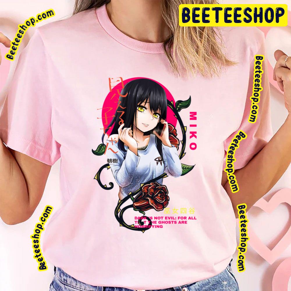 Miko Yotsuya Mieruko Chan The Girl That Sees Them Trending Unisex T-Shirt Miko Yotsuya Mieruko Chan The Girl That Sees Them Trending Unisex T-Shirt