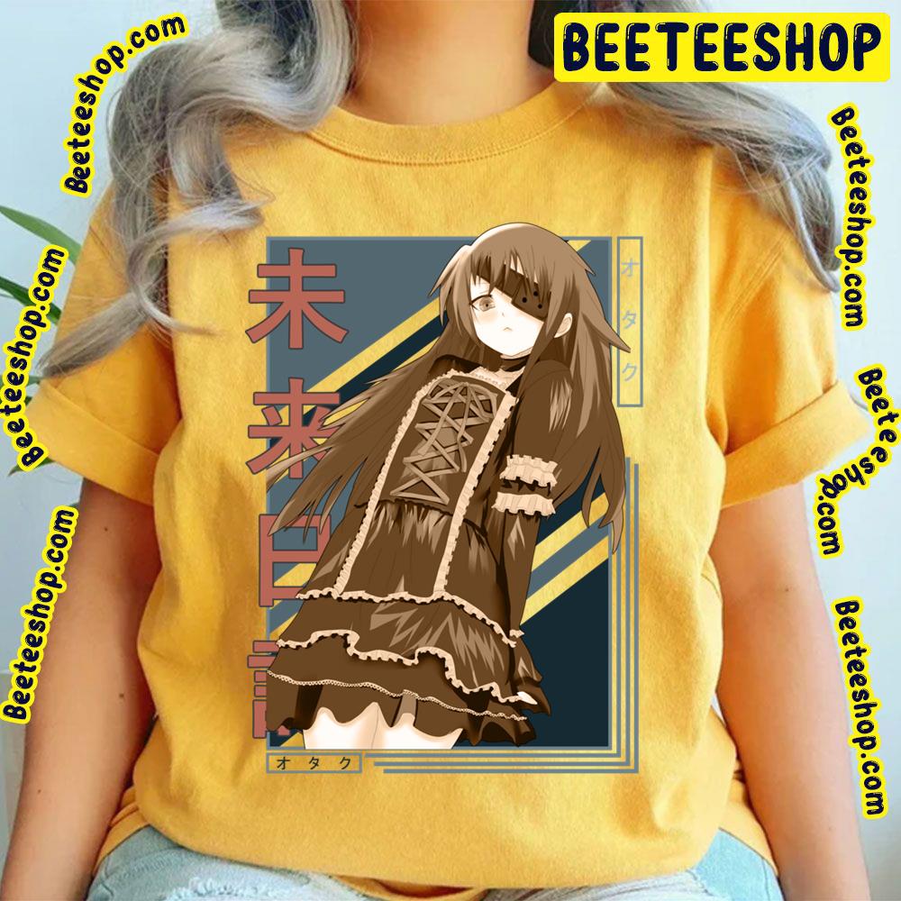 Minene Uryuu Future Diary Mirai Nikki Retro Trending Unisex T-Shirt Minene Uryuu Future Diary Mirai Nikki Retro Trending Unisex T-Shirt