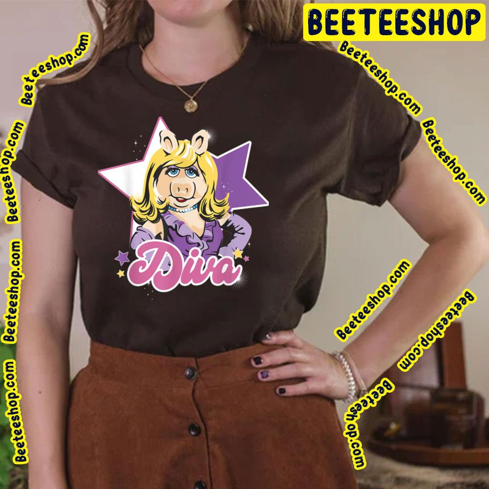 Miss Piggy Diva Portrait The Muppets Trending Unisex T-Shirt Miss Piggy Diva Portrait The Muppets Trending Unisex T-Shirt