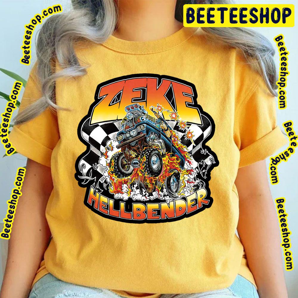 Monster Truck On Raid Zeke Hellbender Trending Unisex T-Shirt Monster Truck On Raid Zeke Hellbender Trending Unisex T-Shirt