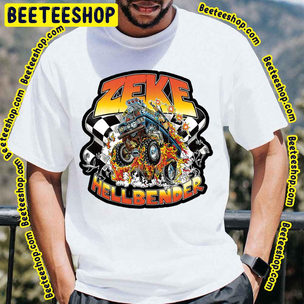 Monster Truck On Raid Zeke Hellbender Trending Unisex T-Shirt Monster Truck On Raid Zeke Hellbender Trending Unisex T-Shirt