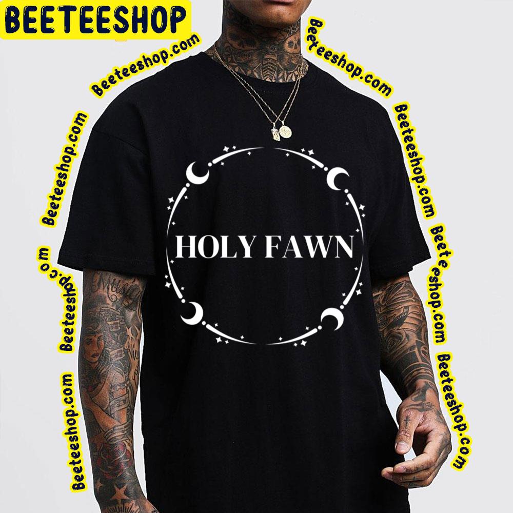 Moon Art Holy Fawn Trending Unisex T-Shirt Moon Art Holy Fawn Trending Unisex T-Shirt