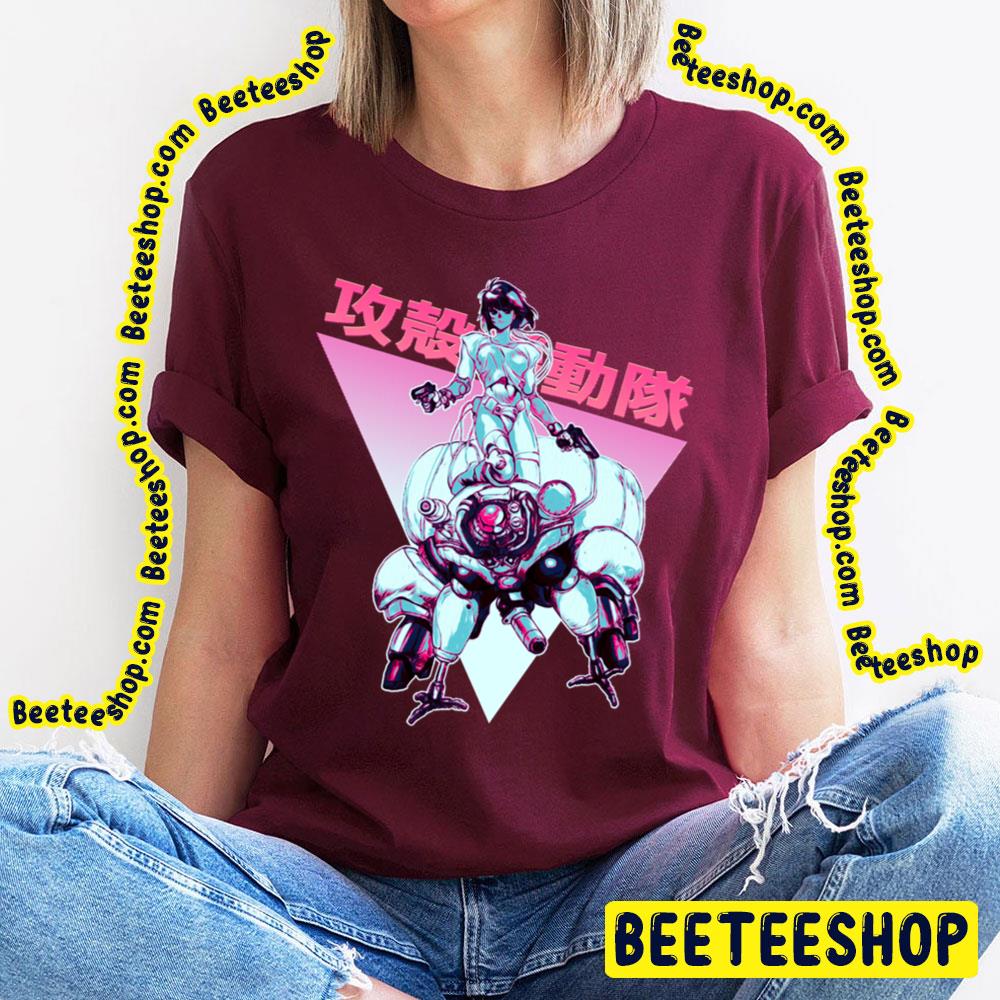 Motoko Kusanagi Ghost In The Shell Color Trending Unisex T-Shirt Motoko Kusanagi Ghost In The Shell Color Trending Unisex T-Shirt