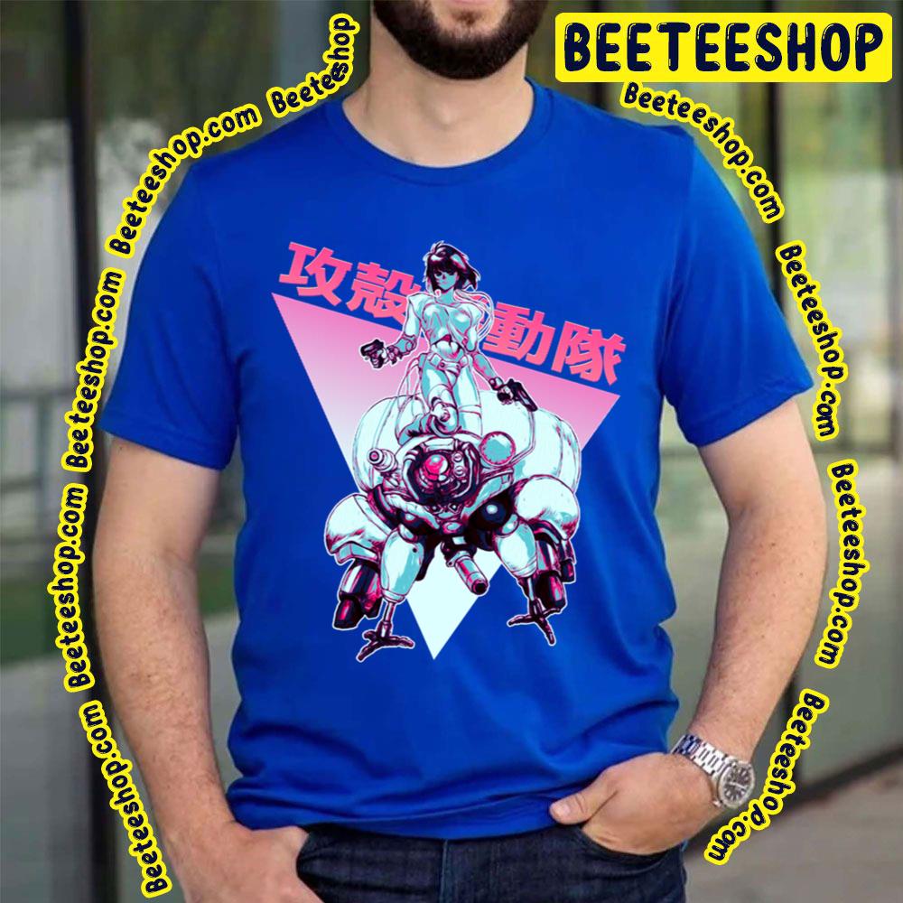 Motoko Kusanagi Ghost In The Shell Color Trending Unisex T-Shirt Motoko Kusanagi Ghost In The Shell Color Trending Unisex T-Shirt