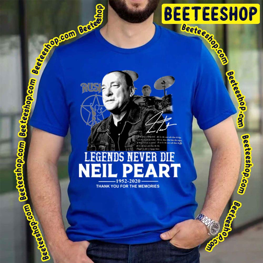 Neil Peart Legends Never Die Trending Unisex T-Shirt Neil Peart Legends Never Die Trending Unisex T-Shirt