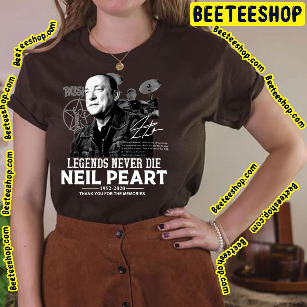 Neil Peart Legends Never Die Trending Unisex T-Shirt Neil Peart Legends Never Die Trending Unisex T-Shirt