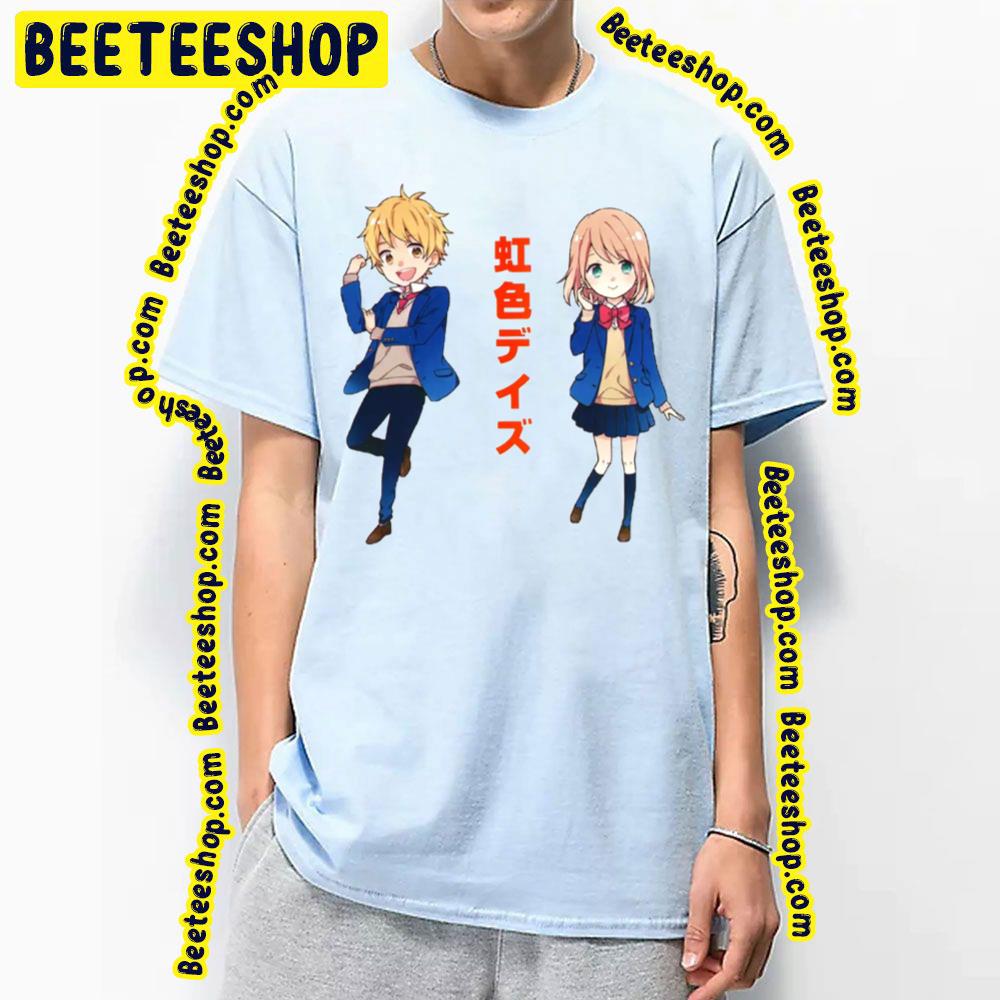 Nijiiro Days Natsuki And Anna Trending Unisex T-Shirt Nijiiro Days Natsuki And Anna Trending Unisex T-Shirt