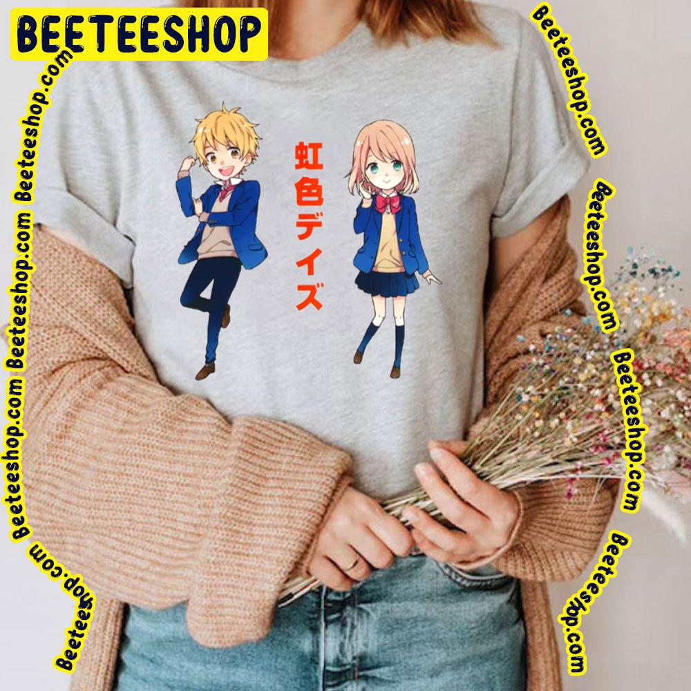 Nijiiro Days Natsuki And Anna Trending Unisex T-Shirt Nijiiro Days Natsuki And Anna Trending Unisex T-Shirt