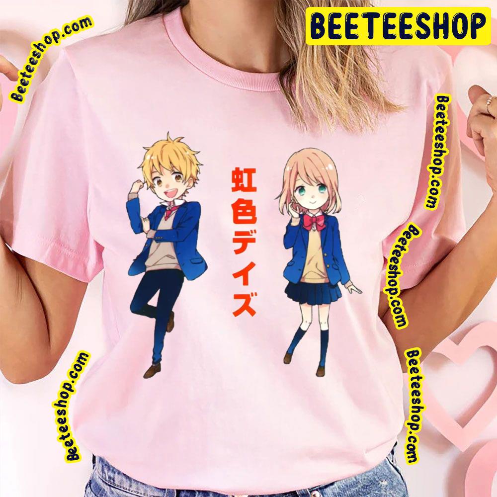 Nijiiro Days Natsuki And Anna Trending Unisex T-Shirt Nijiiro Days Natsuki And Anna Trending Unisex T-Shirt