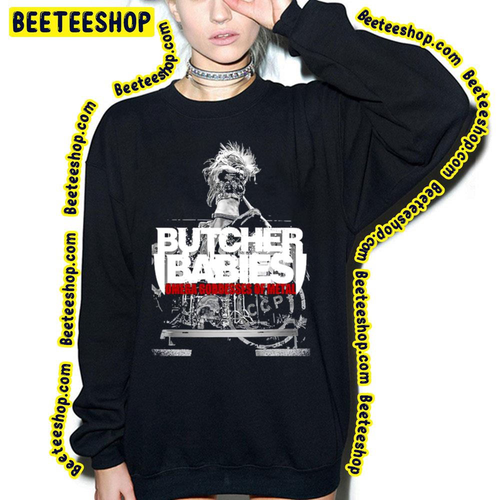 Omega Goddesses Of Metal Butcher Babies Trending Unisex T-Shirt Omega Goddesses Of Metal Butcher Babies Trending Unisex T-Shirt