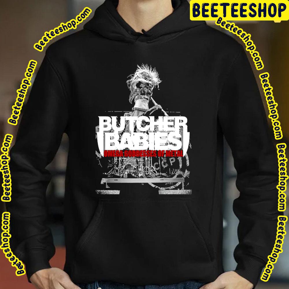 Omega Goddesses Of Metal Butcher Babies Trending Unisex T-Shirt Omega Goddesses Of Metal Butcher Babies Trending Unisex T-Shirt