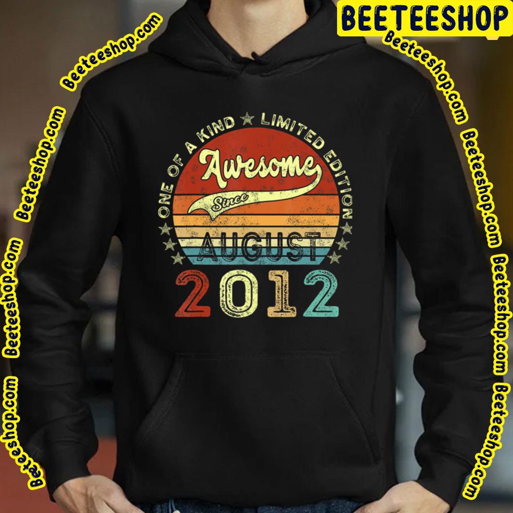 One Of A Kind Limited Edition Awesome Since Auguse 2012 Trending Unisex T-Shirt One Of A Kind Limited Edition Awesome Since Auguse 2012 Trending Unisex T-Shirt