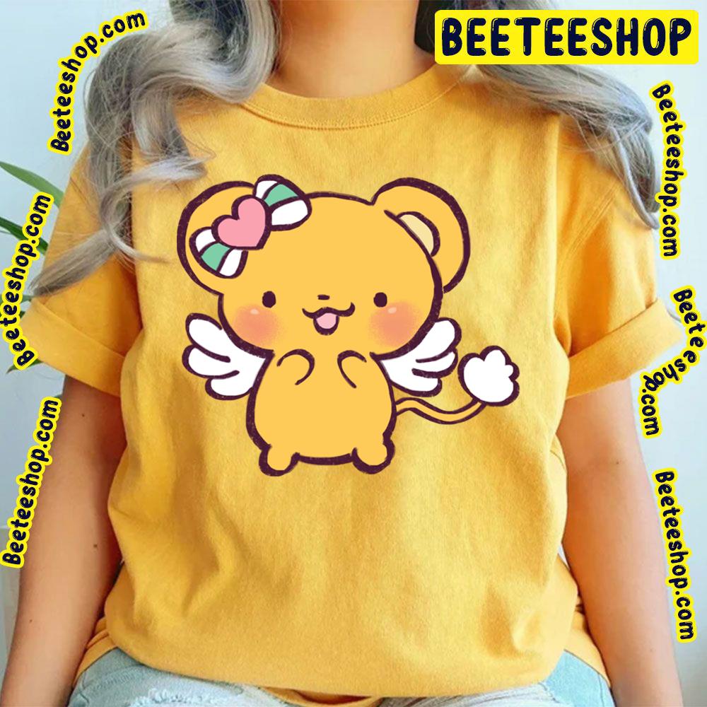 Pastel Pink Chibi Kero Chan Ccs Yellow Bear Guardian Trending Unisex T-Shirt Pastel Pink Chibi Kero Chan Ccs Yellow Bear Guardian Trending Unisex T-Shirt
