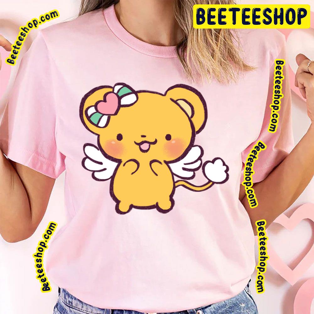 Pastel Pink Chibi Kero Chan Ccs Yellow Bear Guardian Trending Unisex T-Shirt Pastel Pink Chibi Kero Chan Ccs Yellow Bear Guardian Trending Unisex T-Shirt