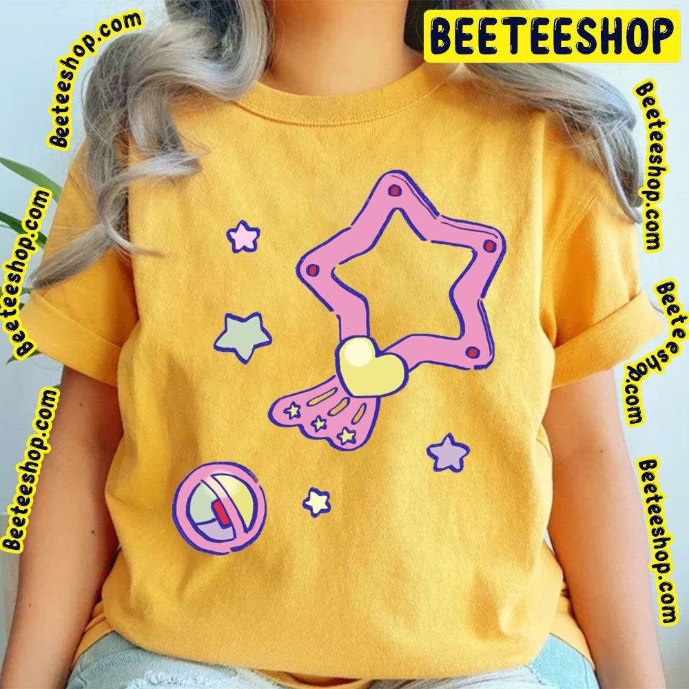 Pastel Pink Star Magic Wand And Compact Magical Angel Creamy Mami Trending Unisex T-Shirt Pastel Pink Star Magic Wand And Compact Magical Angel Creamy Mami Trending Unisex T-Shirt