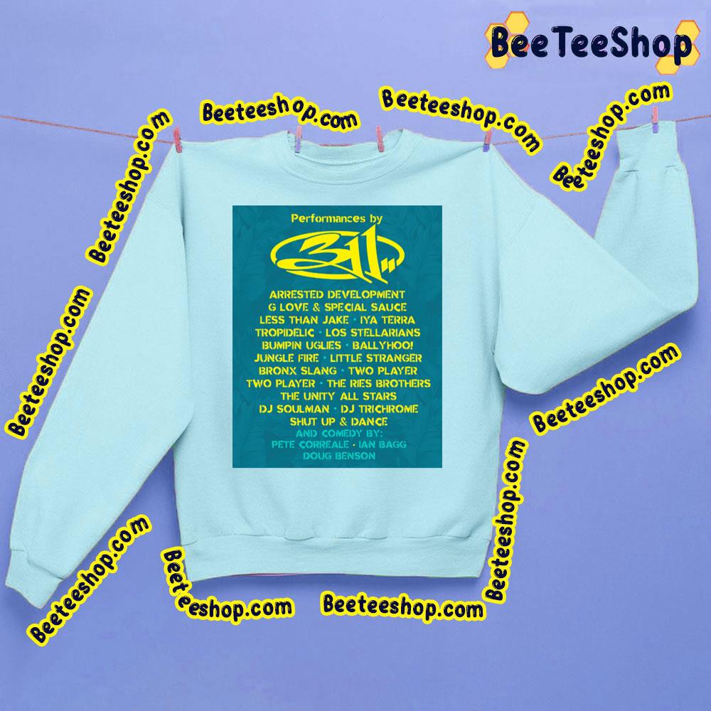 Performances By 311 Trending Unisex Sweatshirt Performances By 311 Trending Unisex Sweatshirt