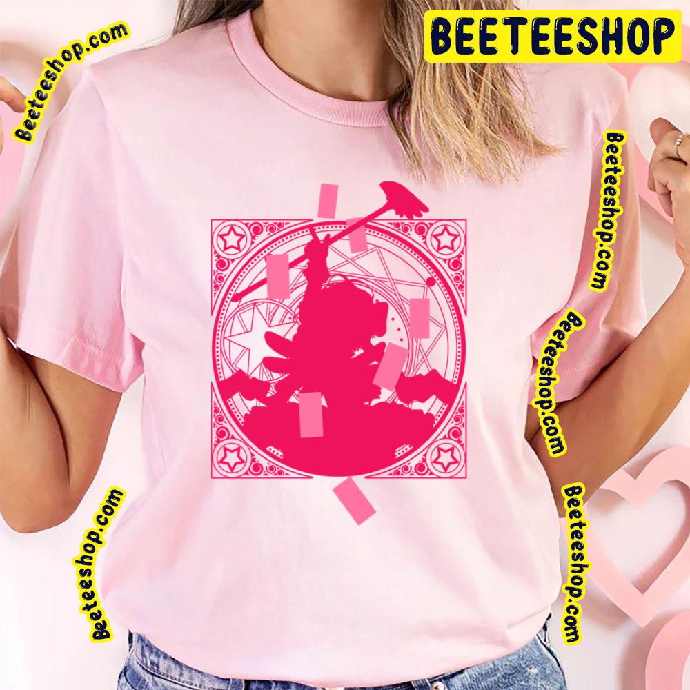 Pink Art Cardcaptor Sakura Fitted Trending Unisex T-Shirt Pink Art Cardcaptor Sakura Fitted Trending Unisex T-Shirt