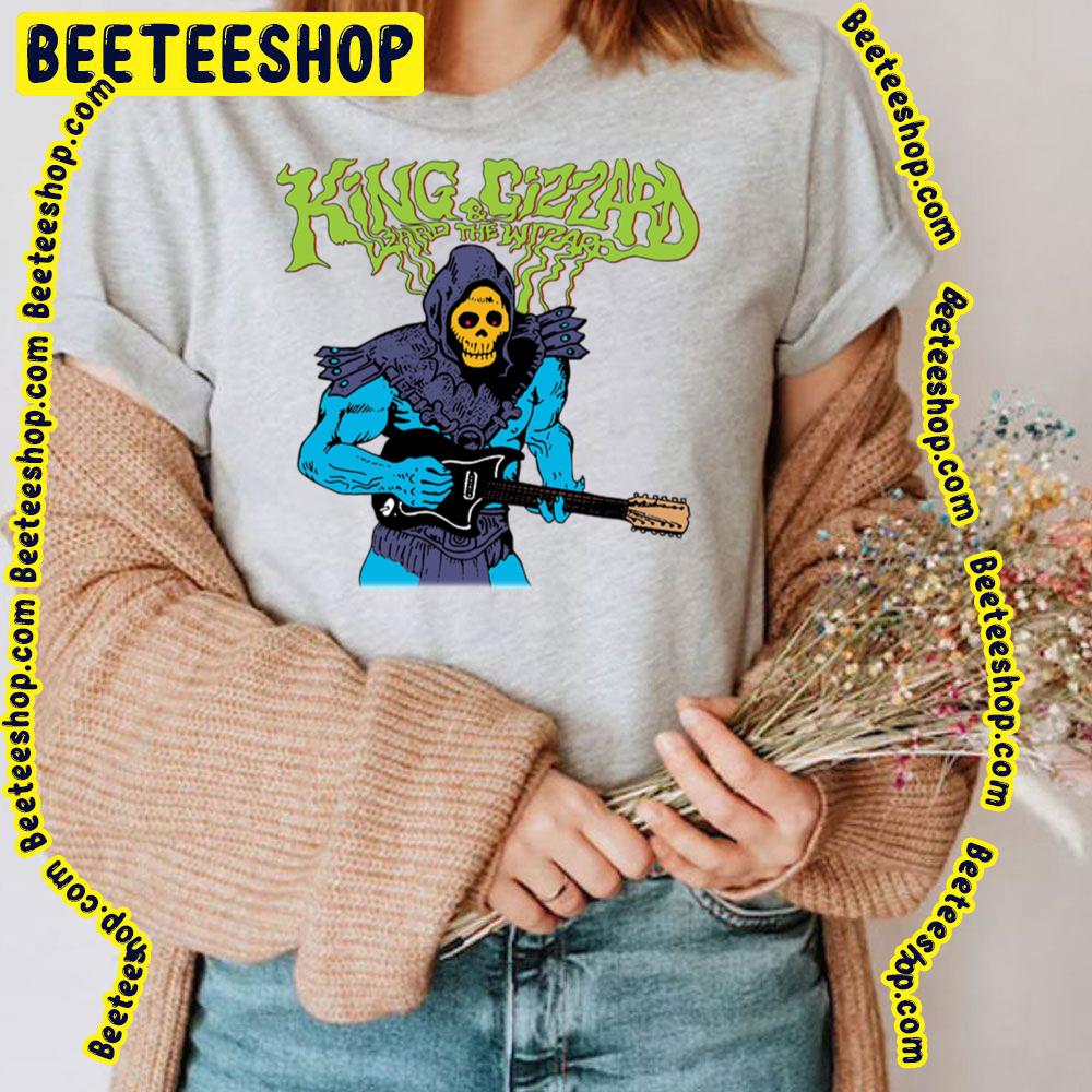 Playing Guiter King Gizzard And The Lizard Wizard Trending Unisex T-Shirt Playing Guiter King Gizzard And The Lizard Wizard Trending Unisex T-Shirt