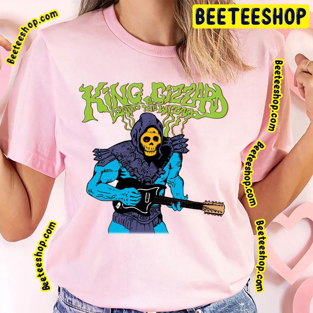 Playing Guiter King Gizzard And The Lizard Wizard Trending Unisex T-Shirt Playing Guiter King Gizzard And The Lizard Wizard Trending Unisex T-Shirt
