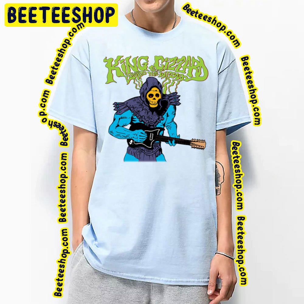 Playing Guiter King Gizzard And The Lizard Wizard Trending Unisex T-Shirt Playing Guiter King Gizzard And The Lizard Wizard Trending Unisex T-Shirt