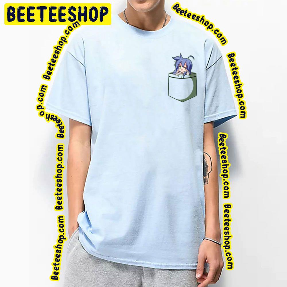 Pocket Konata (Izumi) Lucky Star Trending Unisex T-Shirt Pocket Konata (Izumi) Lucky Star Trending Unisex T-Shirt