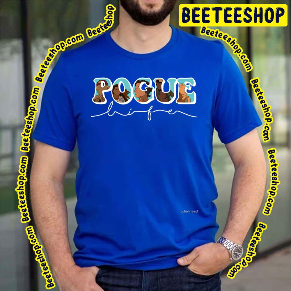 Pogue Life Letters With Characters Trending Unisex T-Shirt Pogue Life Letters With Characters Trending Unisex T-Shirt
