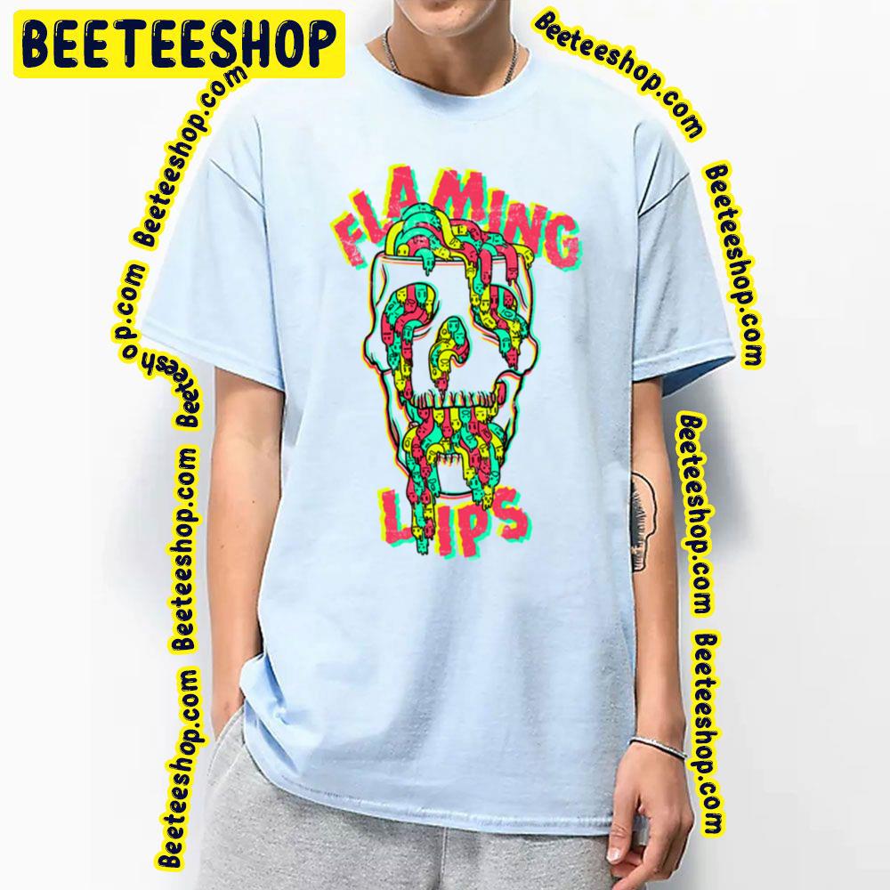 Pop Art Skull The Flaming Lips Trending Unisex T-Shirt Pop Art Skull The Flaming Lips Trending Unisex T-Shirt