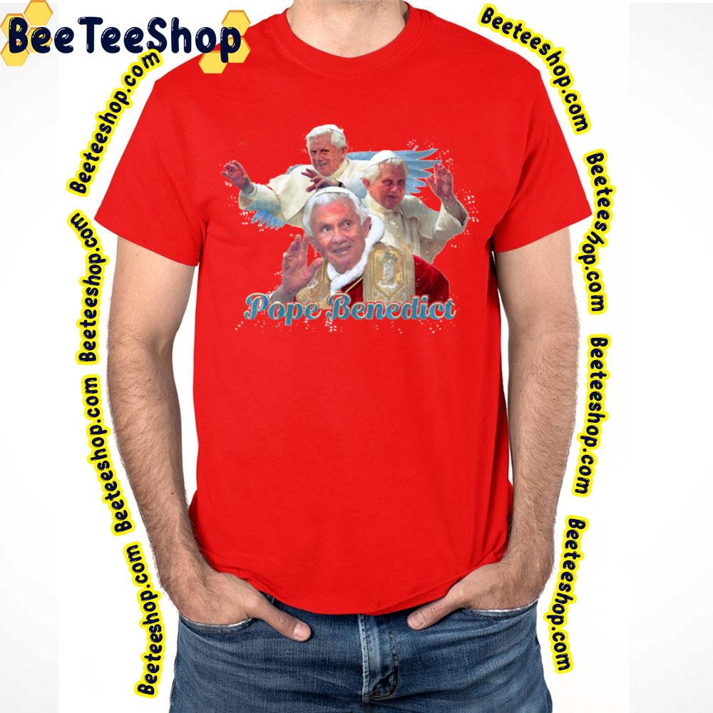 Pope Benedict Watercolor Art Trending Unisex T-Shirt Pope Benedict Watercolor Art Trending Unisex T-Shirt