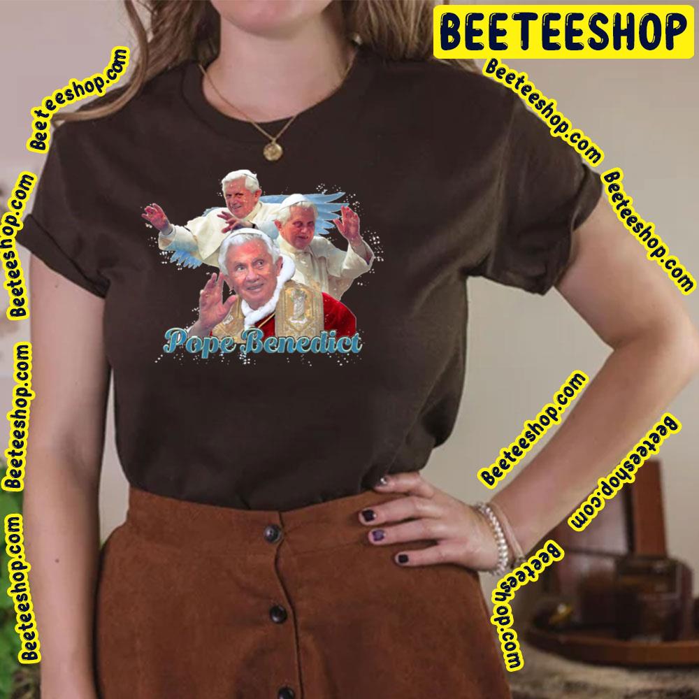 Pope Benedict Watercolor Art Trending Unisex T-Shirt Pope Benedict Watercolor Art Trending Unisex T-Shirt