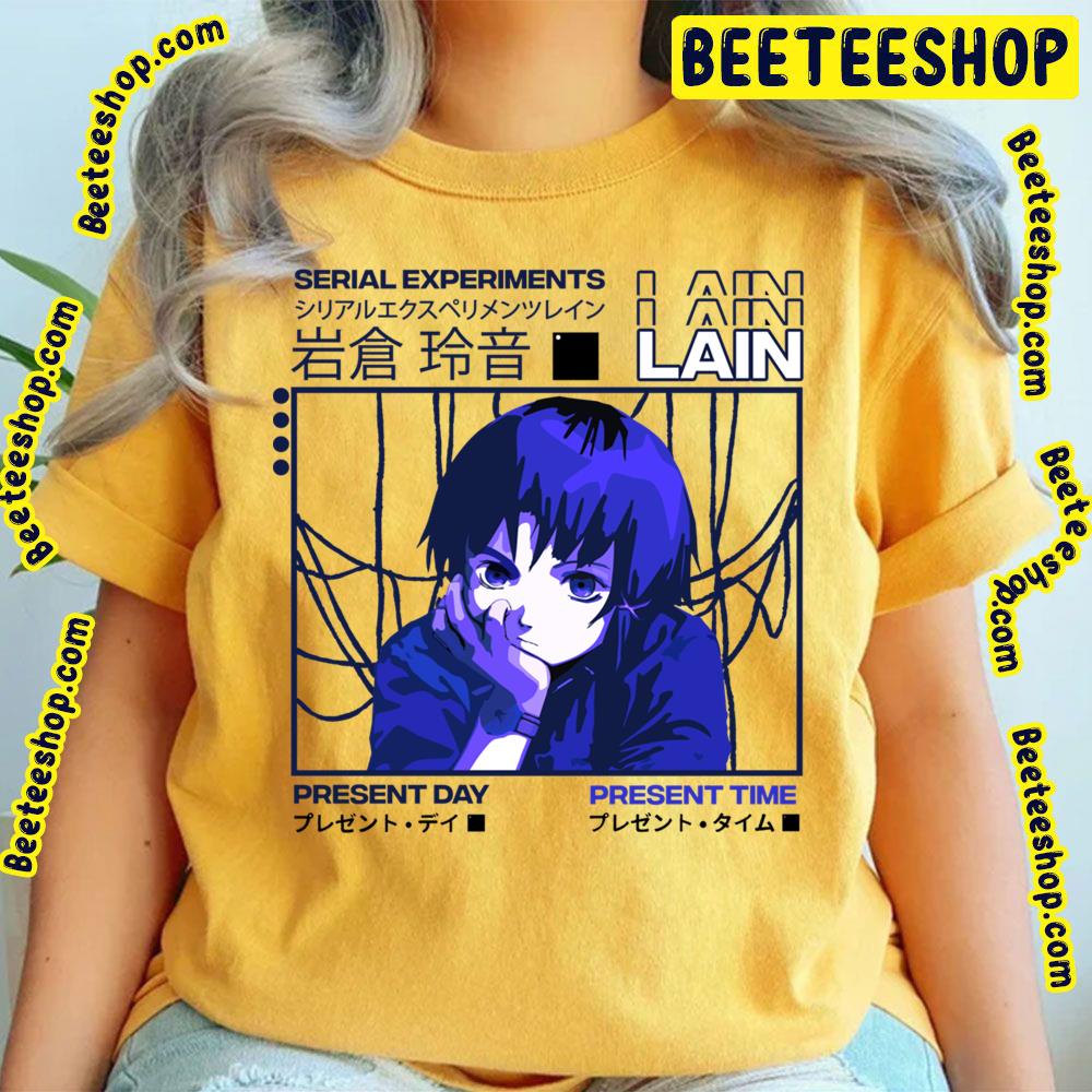 Present Day Present Time Serial Experiments Lain Trending Unisex T-Shirt Present Day Present Time Serial Experiments Lain Trending Unisex T-Shirt