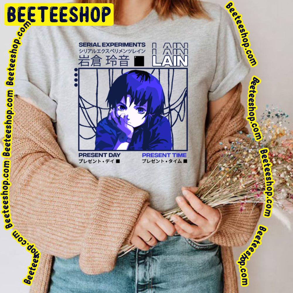 Present Day Present Time Serial Experiments Lain Trending Unisex T-Shirt Present Day Present Time Serial Experiments Lain Trending Unisex T-Shirt