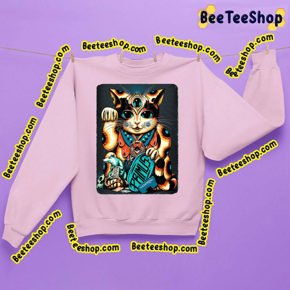 Primus Colorful Cat Les Claypool Trending Unisex Sweatshirt Primus Colorful Cat Les Claypool Trending Unisex Sweatshirt