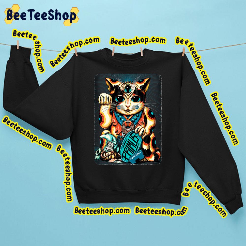 Primus Colorful Cat Les Claypool Trending Unisex Sweatshirt Primus Colorful Cat Les Claypool Trending Unisex Sweatshirt