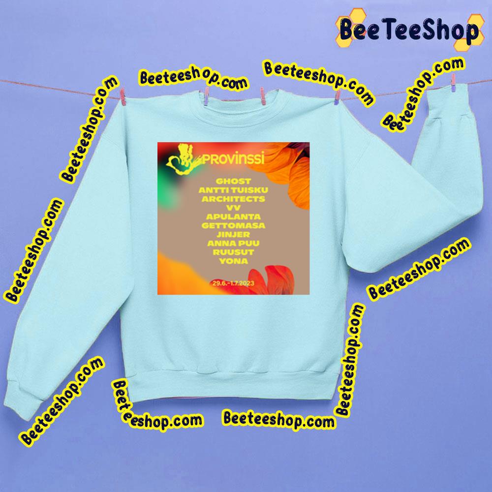 Provinssi 2023 Trending Unisex Sweatshirt Provinssi 2023 Trending Unisex Sweatshirt