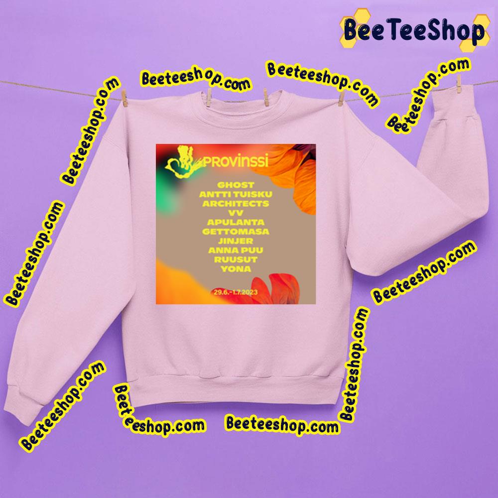 Provinssi 2023 Trending Unisex Sweatshirt Provinssi 2023 Trending Unisex Sweatshirt