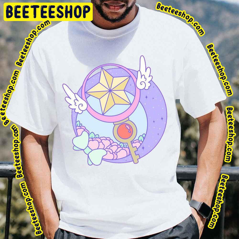 Purple Art Cardcaptor Sakura Key Trending Unisex T-Shirt Purple Art Cardcaptor Sakura Key Trending Unisex T-Shirt