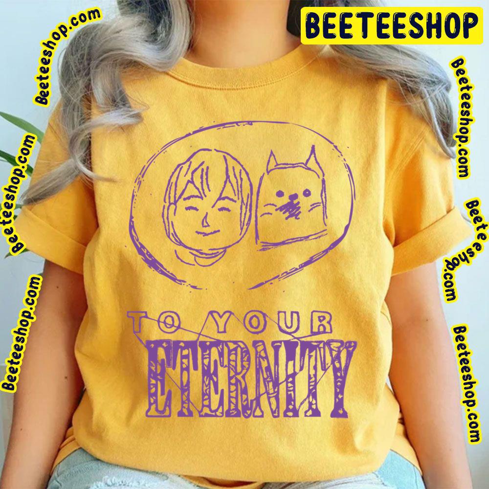 Purple Art To Your Eternity The Boy And The Wolf Trending Unisex T-Shirt Purple Art To Your Eternity The Boy And The Wolf Trending Unisex T-Shirt