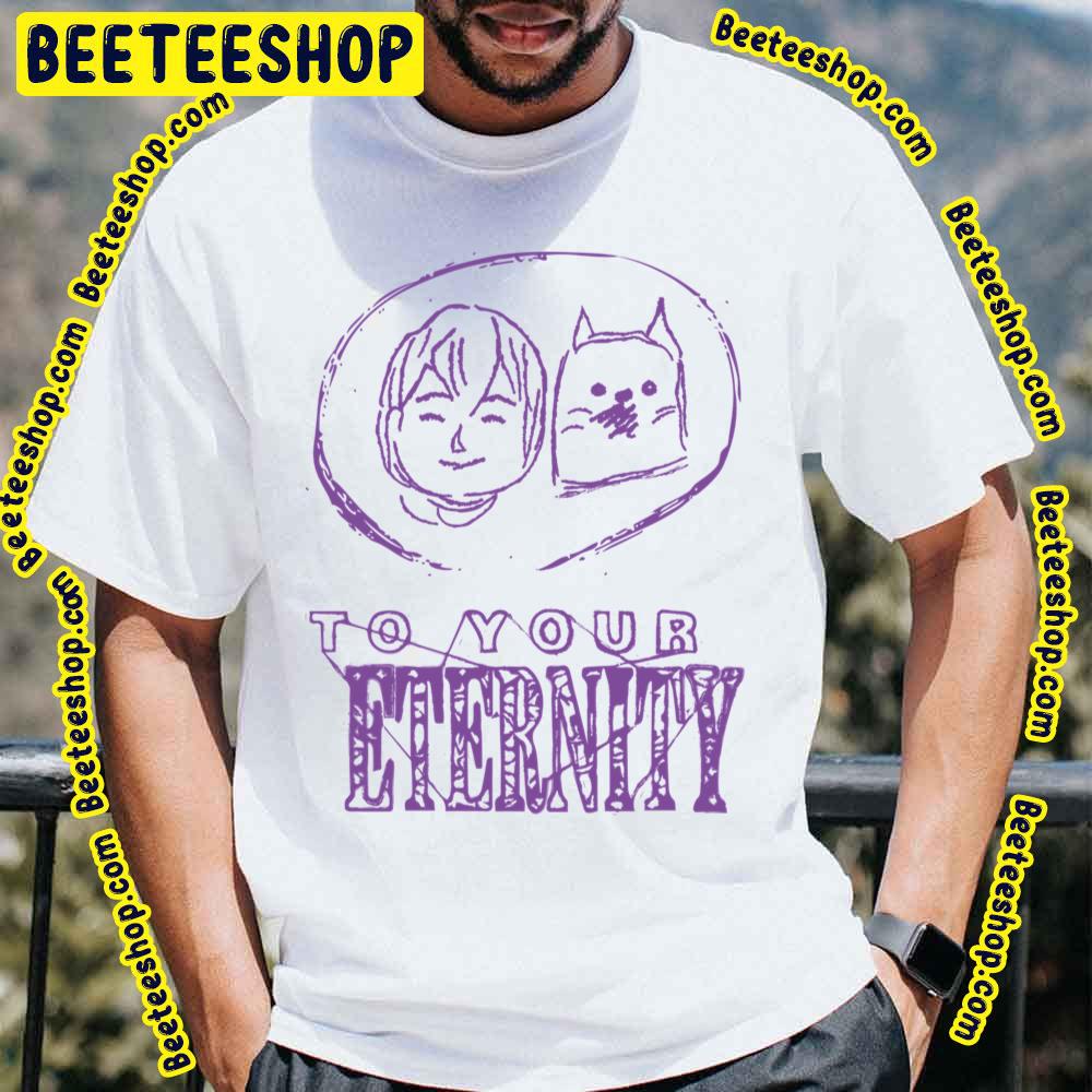 Purple Art To Your Eternity The Boy And The Wolf Trending Unisex T-Shirt Purple Art To Your Eternity The Boy And The Wolf Trending Unisex T-Shirt