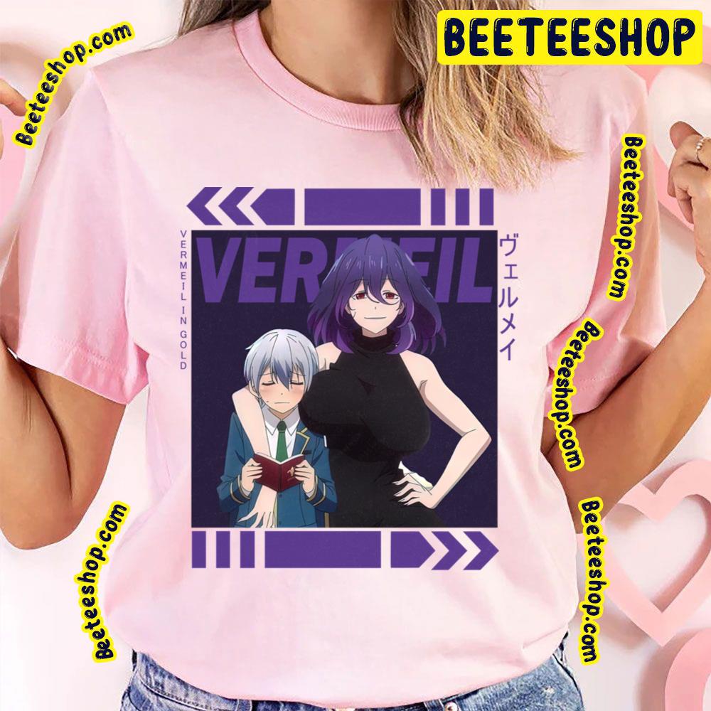 Purple Art Vermeil In Gold Vermeil Square Design Trending Unisex T-Shirt Purple Art Vermeil In Gold Vermeil Square Design Trending Unisex T-Shirt
